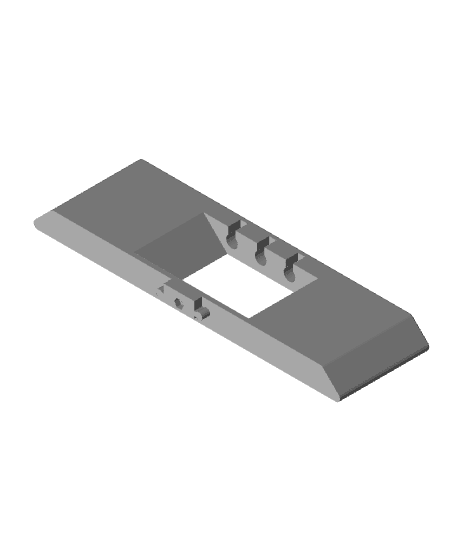 Enigma 0 quarter front border - Stand/Light attachment 1.stl 3d model