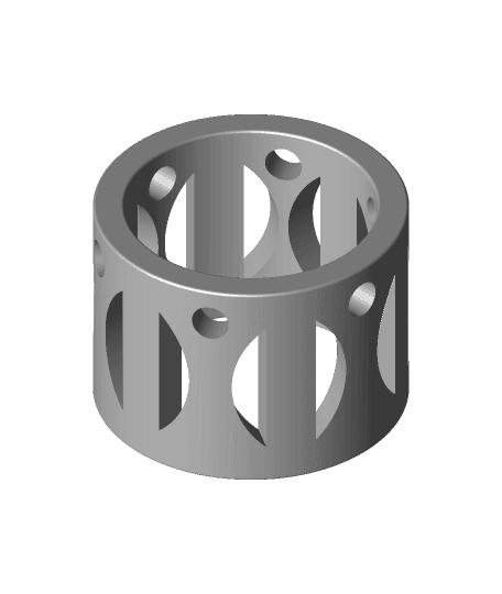 Crescents Napkin Ring 3d model