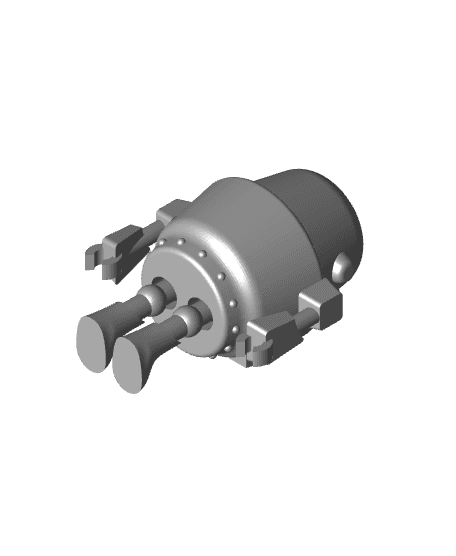 Circuit, el robot llavero 3d model