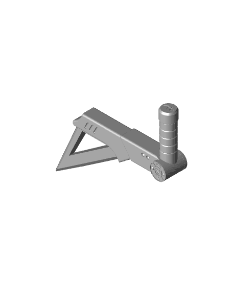 Zeo III Blue Ranger Power Tonfa 3d model