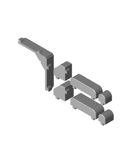 Printy Panels - Magnetic Connectors 3d model