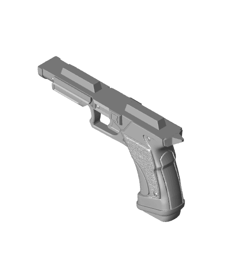 Comic Star Lord Guns 3d Print File STL 3d model
