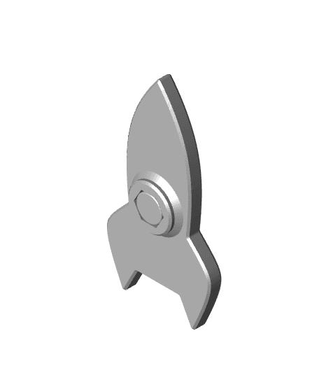 Magnetic Accesory - Rocket by TeeT3D 3d model