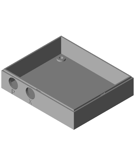 QRPGuys Mini Keyer Case 3d model