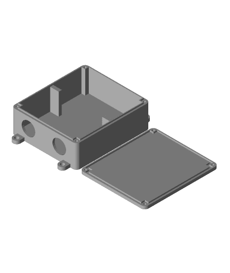 VHF Design QRO LNA Box 3d model