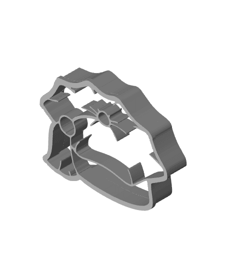 Gradution Cap Cookie Cutter, Biscuit Cutter 3d model