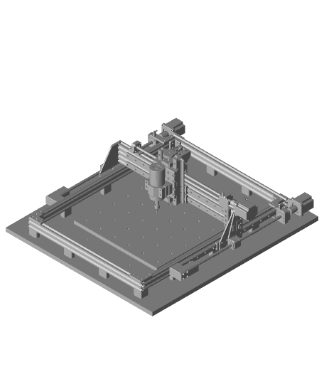 3D Printed CNC Router 3d model
