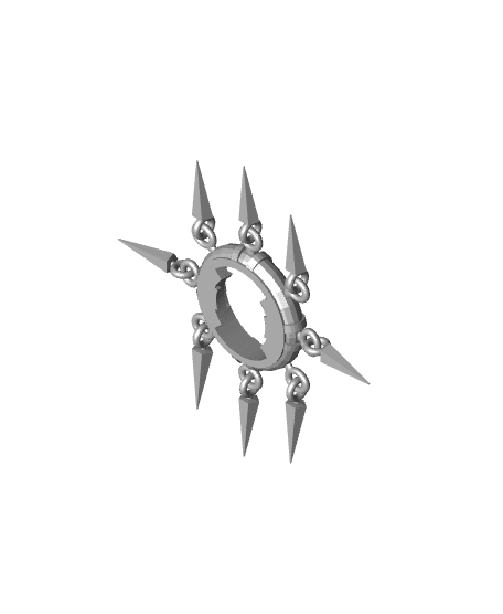 BEYBLADE MILLENNIUM RING | COMPLETE | YUGIOH SERIES 3d model