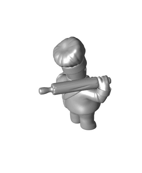 Meepers Baker 3d model