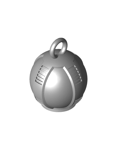 Green Samurai Amulet 3d model