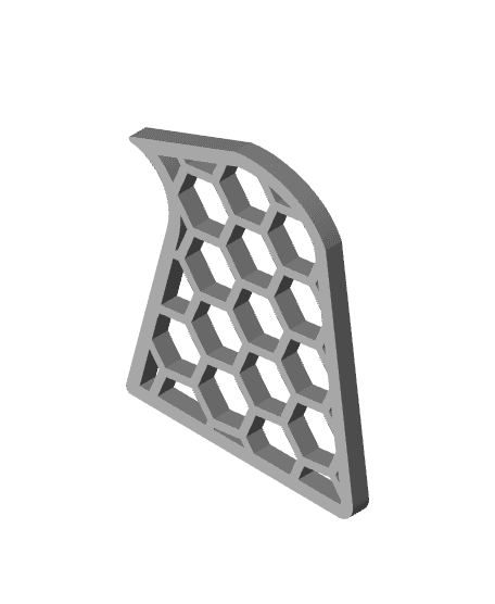 Honeycomb Controller Stand 3d model
