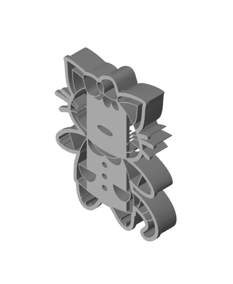 Cat Cookie Cutter, Biscuit Cutter 3d model