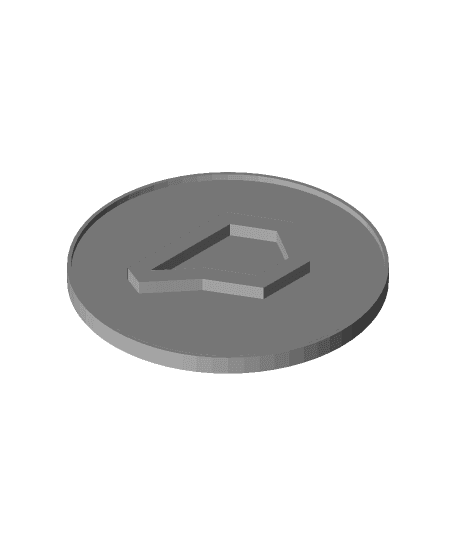 Protopasta logo and coin 3d model