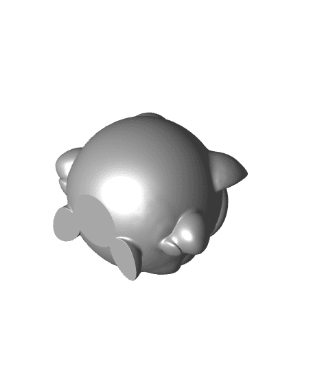 Jigglypuff from Pokemon 3d model