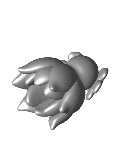 Pokemon Bellossom #182 - Optimized for 3D Printing 3d model
