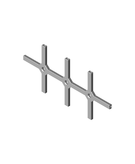 2x4 Lid Beam 3d model