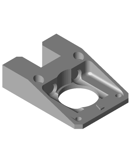 z axis motor mount - Ender V3 SE (WIP) 3d model