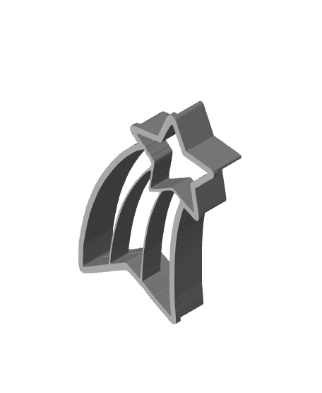 Star Cookie Cutter, Biscuit Cutter 3d model