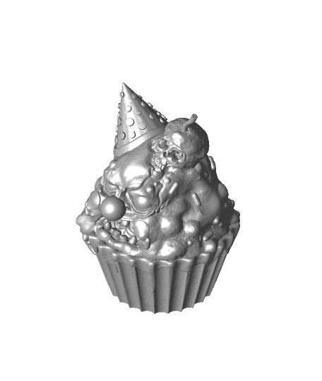Zombie Cupcake.stl 3d model
