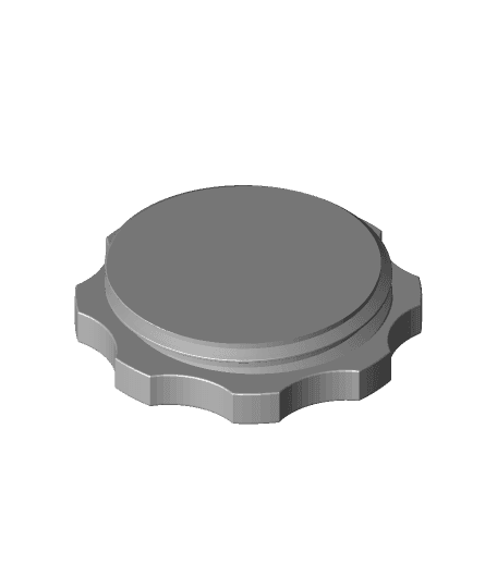 BOX WITH THREADED LID ! 3d model