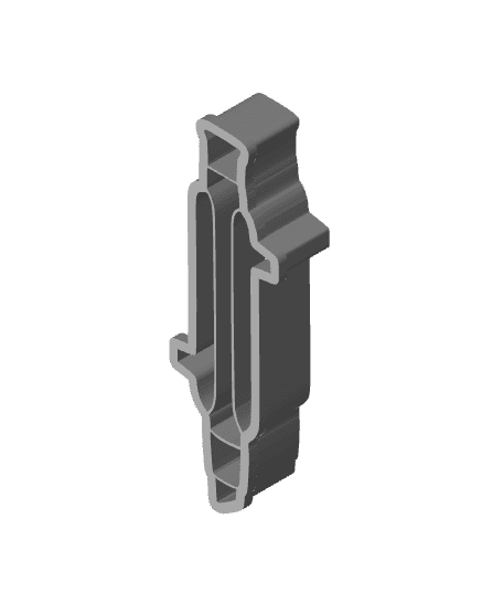 Lancet Cookie Cutter, Biscuit Cutter 3d model