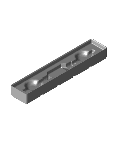 Gridfinity Tap Wrench No1 5x1x3 3d model