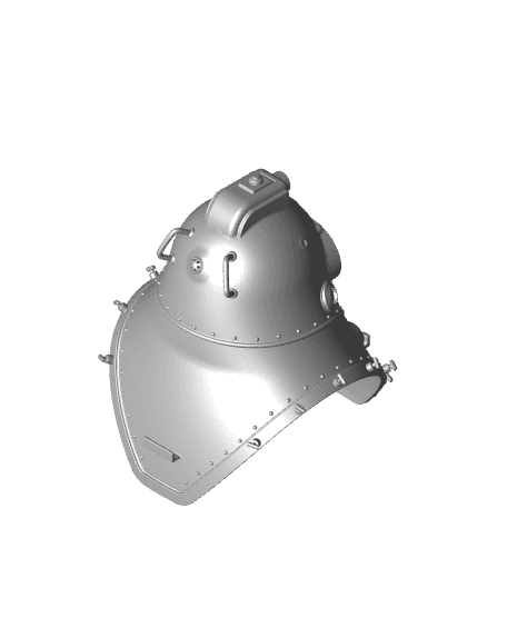 Bioshock Big Daddy Subject Delta Helmet  3d model