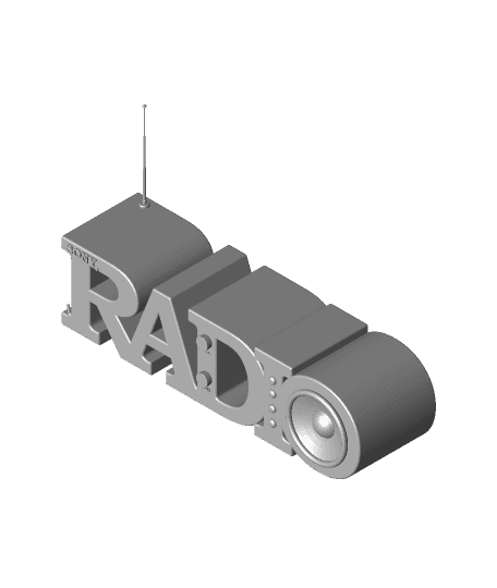 Radio.stl 3d model
