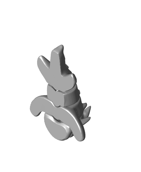 Flexi Baby Dragon (No Supports) 3d model