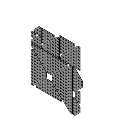 Printy Panels - Angled Panels 3d model
