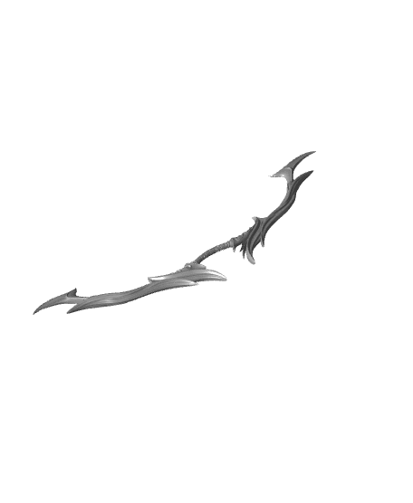 Gontr Mael Legendary Longbow from Baldurs Gate 3 3d model