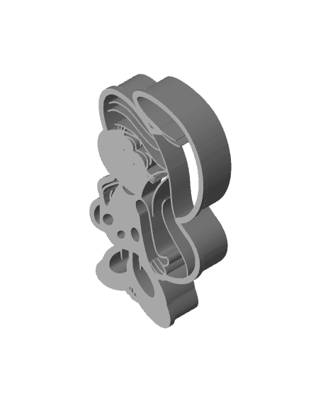 Smurf Cookie Cutter, Biscuit Cutter 3d model