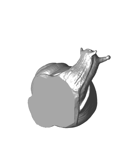 Candle Snail 3d model