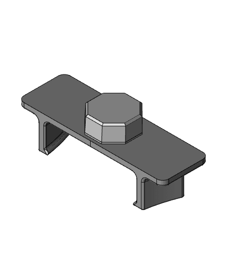 Multiboard Plastic Razor Scraper Holder 3d model