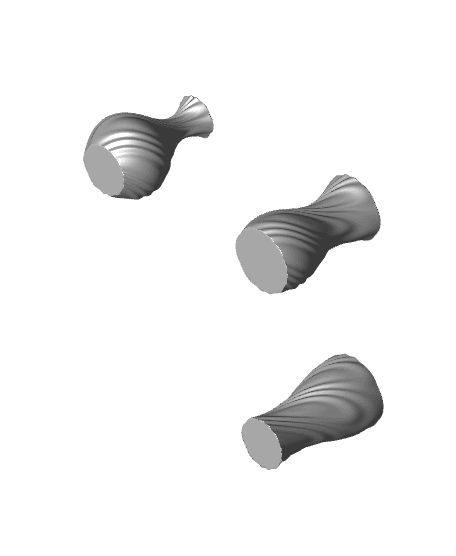 Aeolus Vases & Bowl Collection 3d model