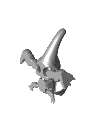 M3D - Flexi Baby Dilophosaurus 3d model