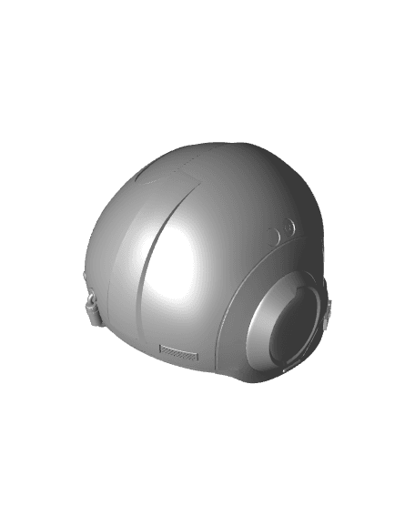 Poe Dameron's Pilot Helmet - Star Wars 3d model