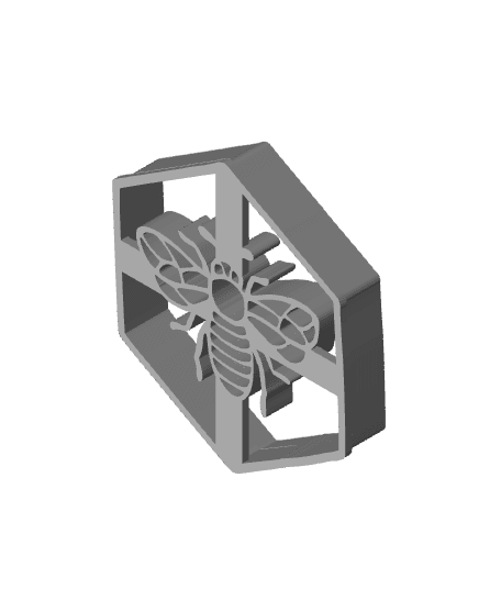 Bee Cookie Cutter, Biscuit Cutter 3d model