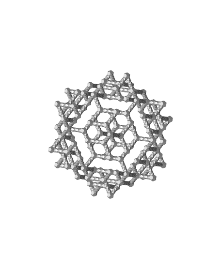 STEWART STAR DODECAHEDRON 1 3d model