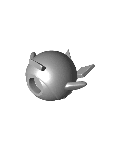 Hoothoot (Easy Print No Supports) 3d model