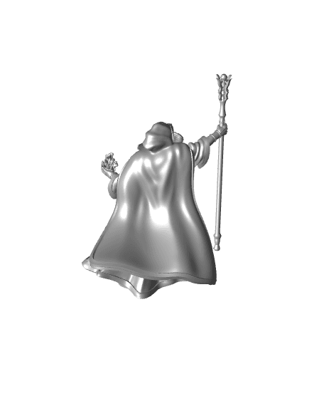 Mage - Wizard - Aurelius Keymind - D&D Mini 3d model