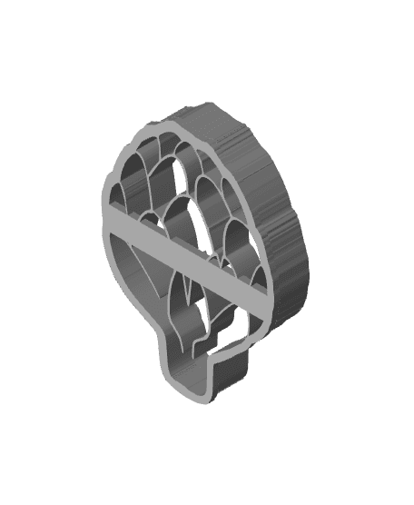 Cookie Cutter, Biscuit Cutter 3d model