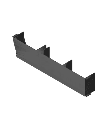 3 Lane to 2 plus 1 Lane Split 80mm.3mf 3d model