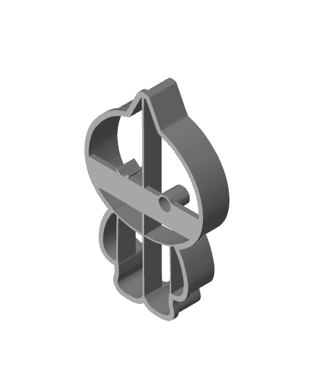 Cookie Cutter, Biscuit Cutter 3d model