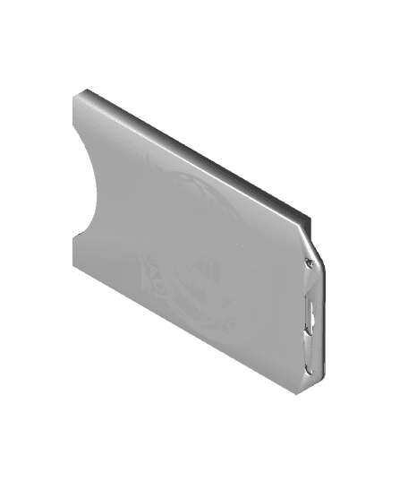 ID Holder WZARDDofCAD Logo.3mf 3d model