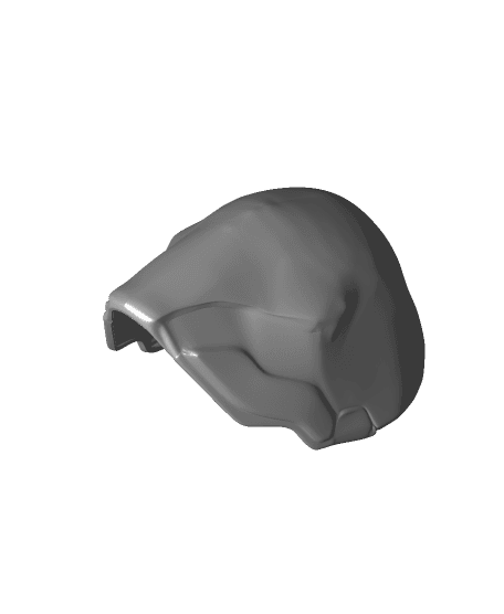 Deathstroke Mask with no eyes 3d model