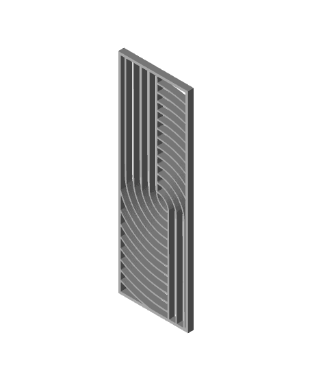 Geometric Bookmark 3d model