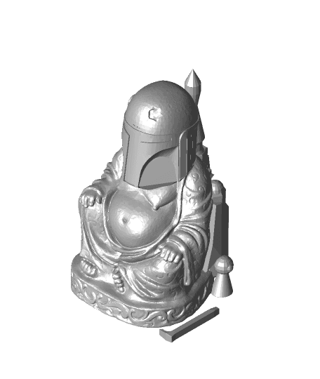 Boba Fett | The Original Pop-Culture Buddha 3d model