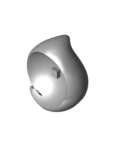 QuaxBall Quaxly Themed Opening Pokeball - Fan Art 3d model