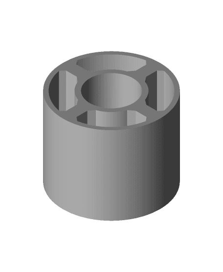 Filament spool spacer (Elegoo Neptune 2, Geetech PLA) 3d model